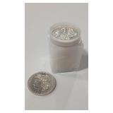 20 - 1884 D MORGAN DOLLARS UNC