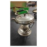 VINTAGE TILTING TEAPOT W/ SPIRIT BURNER