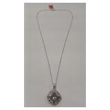 CZ ANTIQUE STYLE 925 NECKLACE
