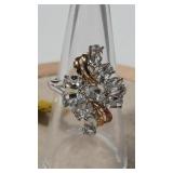 CZ GP ACCENT  925 RING