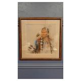 CAROLYN ANDERSON - UNTITLED ORIGINAL PASTEL