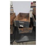 2 - METAL STORAGE DRAWERS