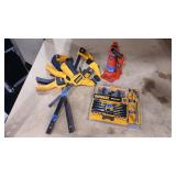 DEWALT CLAMPS SCREWDRIVER BIT SET & CRAFTSMAN