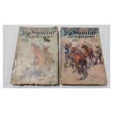 AUGUST 1910 & APRIL 1911  'THE POPULAR MAGAZINE'