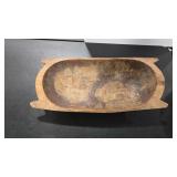 CONTEMPORARY WOOD BOWL