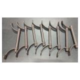 8 OVERSIZE METAL DRAWER PULLS