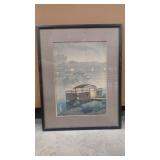 KAWASE HASUI 'RAIN AT SHUZENJI'