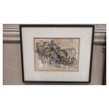 UNTITLED PASTEL PAINTING