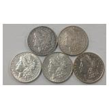 5 - MORGAN DOLLARS COMMON DATES