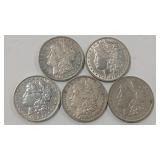 5 - MORGAN DOLLARS COMMON DATES