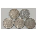 5 - MORGAN DOLLARS COMMON DATES