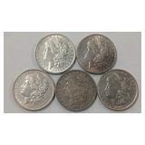 5 - MORGAN DOLLARS COMMON DATES