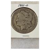 1921-O MORGAN SILVER DOLLAR