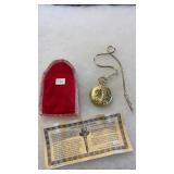 LIMITED ED. NUMBERED POCKET WATCH