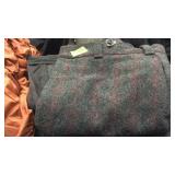 WOOLRICH WOOL PANTS SIZE 42 W/ SUSPENDERS