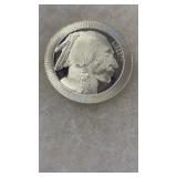 ONE OUNCE .9999 SILVER ROUND