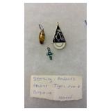 TIGER EYE PENDANT & OTHER PENDANT