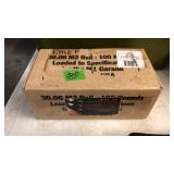 UNOPENED BX OF 100 RNDS OF 30-06  **WE DO NOT SHIP