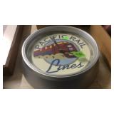 PACIFIC RAIL CLOCK
