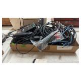 BX W/ HDMI CABLES, REMOTES, POWER CORDS, ETHERNET