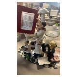 GROUP OF CHEF/BAKER FIGURINES