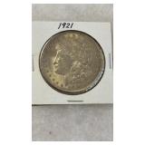 1921 MORGAN SILVER DOLLAR