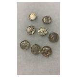BAG OF 8 BUFFALO NICKELS