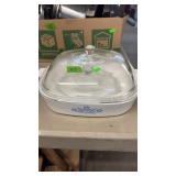 LARGE CORNING WARE DISH W/ LID