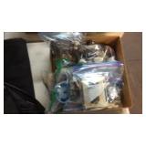 BX OF CRYSTAL, AGATE & ROCK SAMPLES