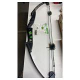 BEAR COMPOUND BOW, FIVE 38 SPECIAL CARTRIDGES
