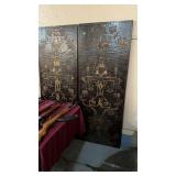 2 PANEL FRENCH WALL HANGING, 56'X72'