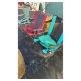 3 FOLDING CAMP CHAIRS