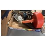 SNAKE, OIL CANS, TROUBLE LIGHT