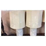 PR OF ORIENTAL TABLE LAMPS, 36'