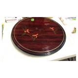 HAND PAINTED LAZY SUSAN