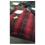 WOOL PANTS & SUSPENDERS SIZE UNKNOWN