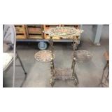 IRON MULTI TIERED STAND