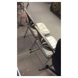 2 MATCHING FOLDING CHAIRS
