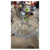 CRYSTAL BOWL & TRIFFLE DESERT BOWL