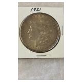 1921 MORGAN SILVER DOLLAR
