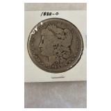 1880-O MORGAN SILVER DOLLAR