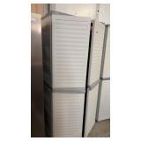 POLY STORAGE CABINET W/ CONTENTS