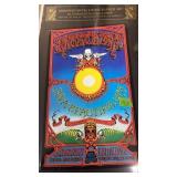 METAL EMBOSSED GRATEFUL DEAD POSTER