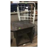 END TABLE & ROLLING BASKET