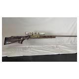 FAB.NAT 257 WBY MAG W/ CUSTOM STOCK & BARSKA