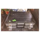 2 ORGANZIER TRAYS  W/ MISC CONTENTS