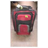 EDDIE BAUER SUITCASE & BLUE BAG