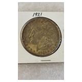 1921 MORGAN SILVER DOLLAR