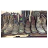 4 PR OF COWBOY BOOTS