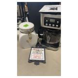 TAYLOR SWODEN COFFEE MAKER & CANISTER & TRIVIT